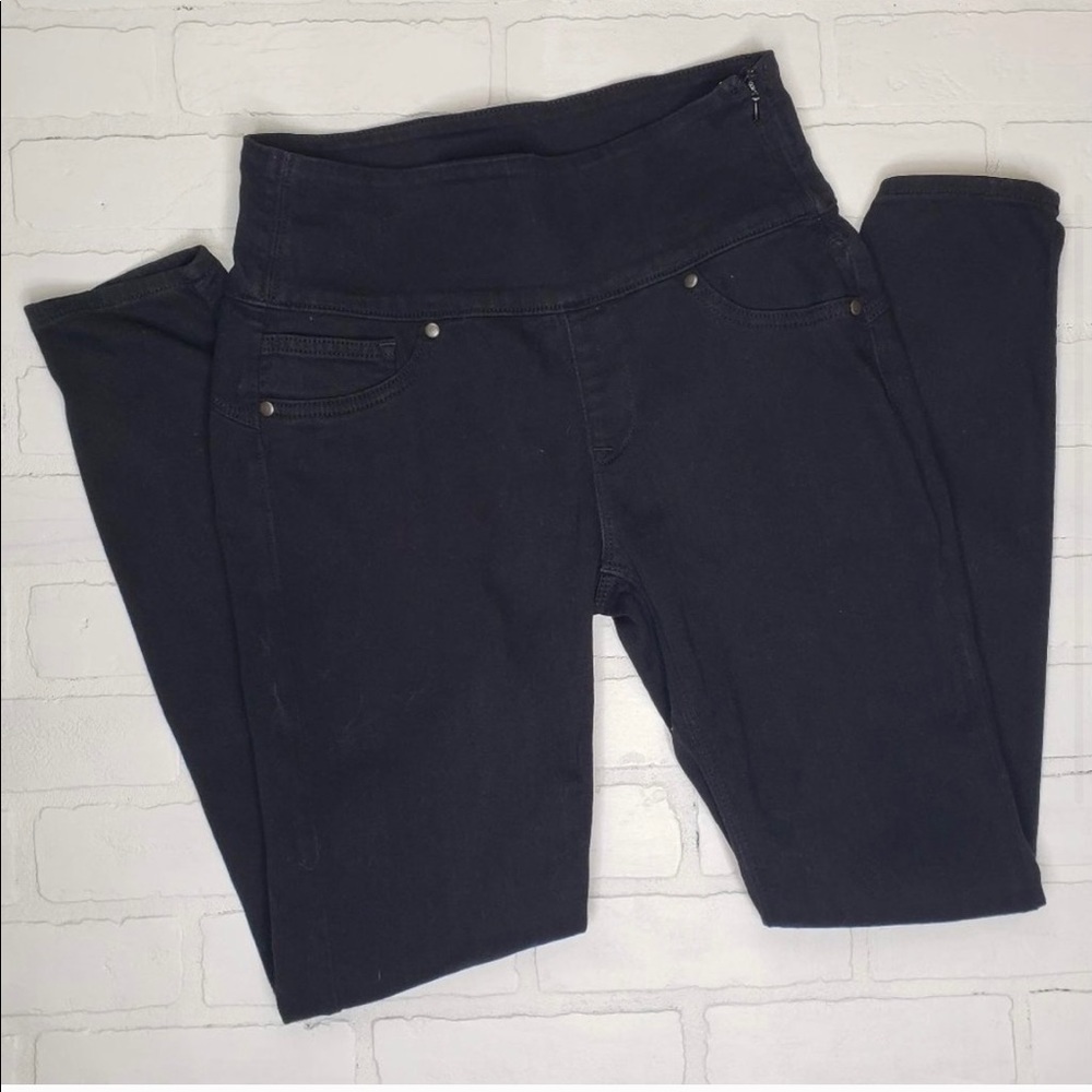 Spanx Alexia Black High Waist Ankle Skinny Jeans